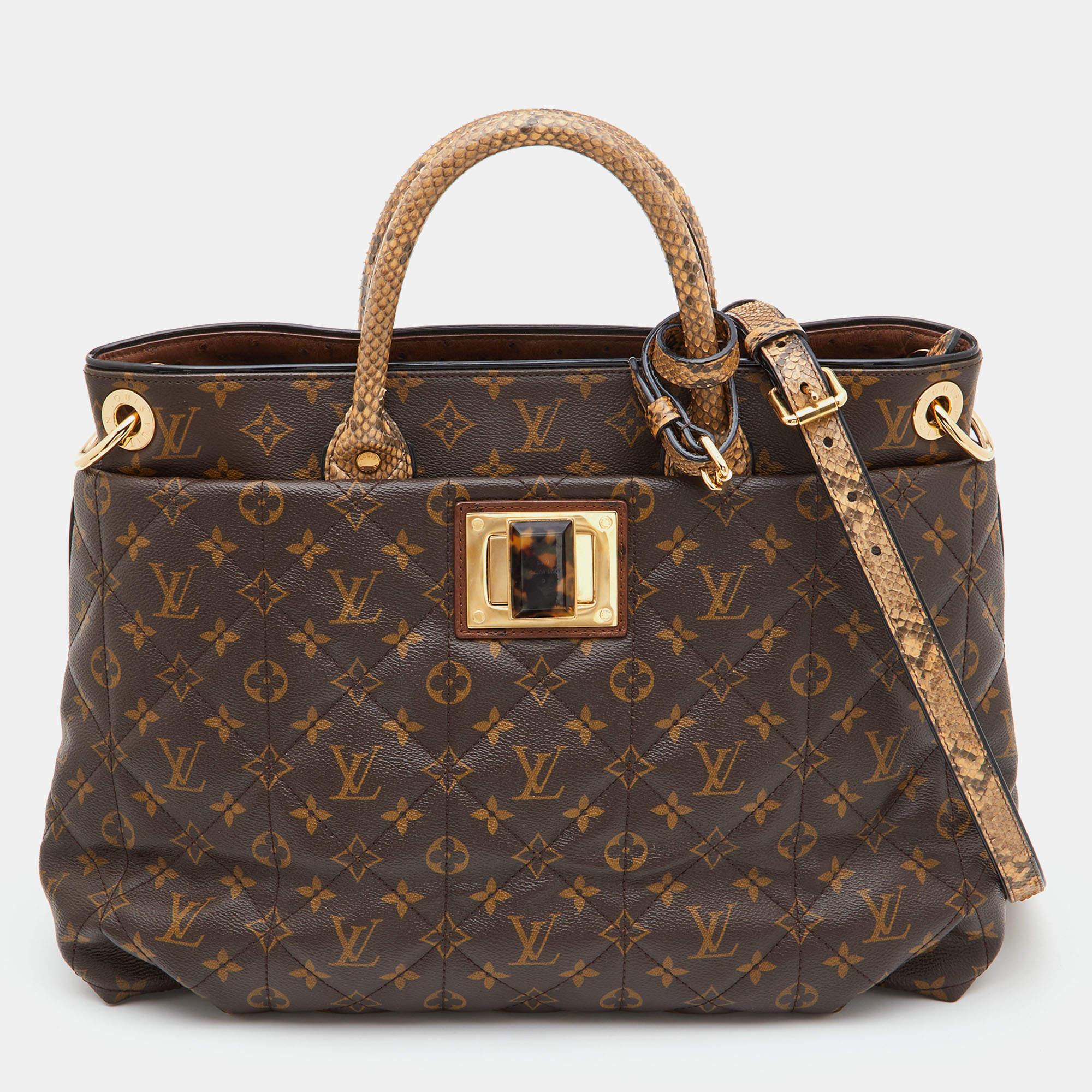 Louis Vuitton Monogram Canvas Limited Edition Etoile Exotique GM Bag For Sale