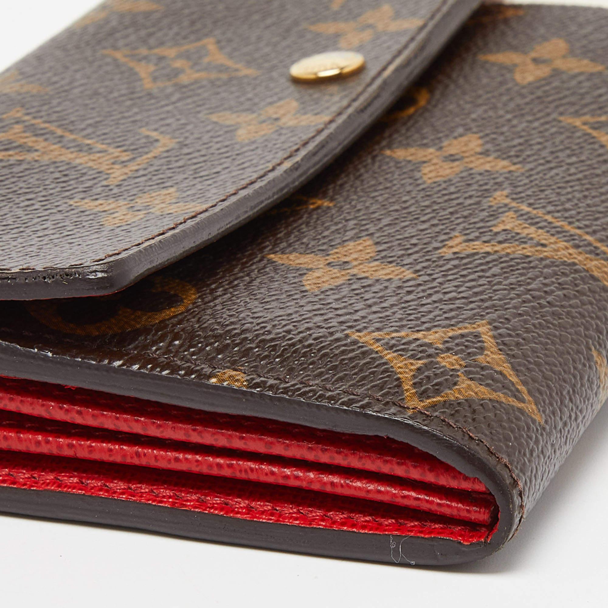 Louis Vuitton Monogram Canvas Limited Edition Groom Sarah Wallet 5