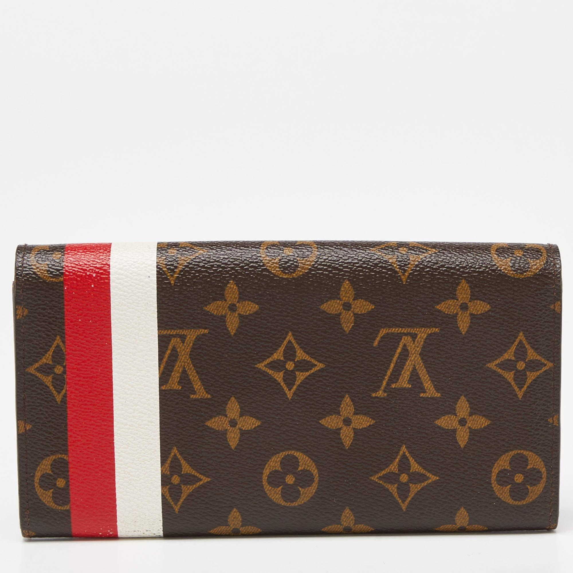 Louis Vuitton Monogram Canvas Limited Edition Groom Sarah Wallet In Good Condition In Dubai, Al Qouz 2