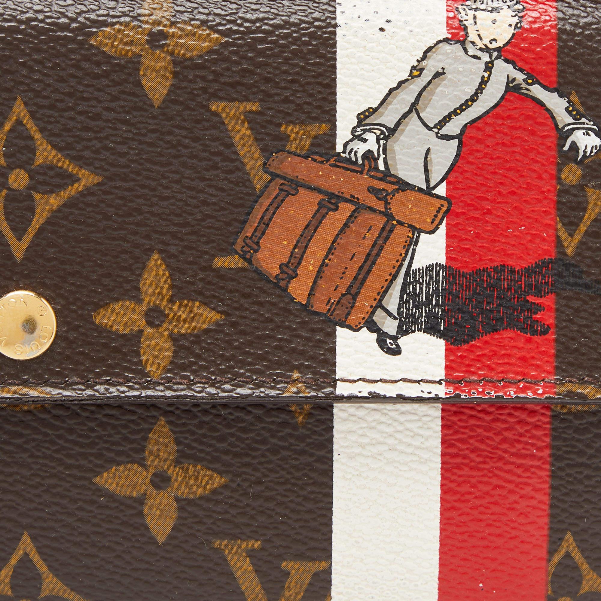 Women's Louis Vuitton Monogram Canvas Limited Edition Groom Sarah Wallet