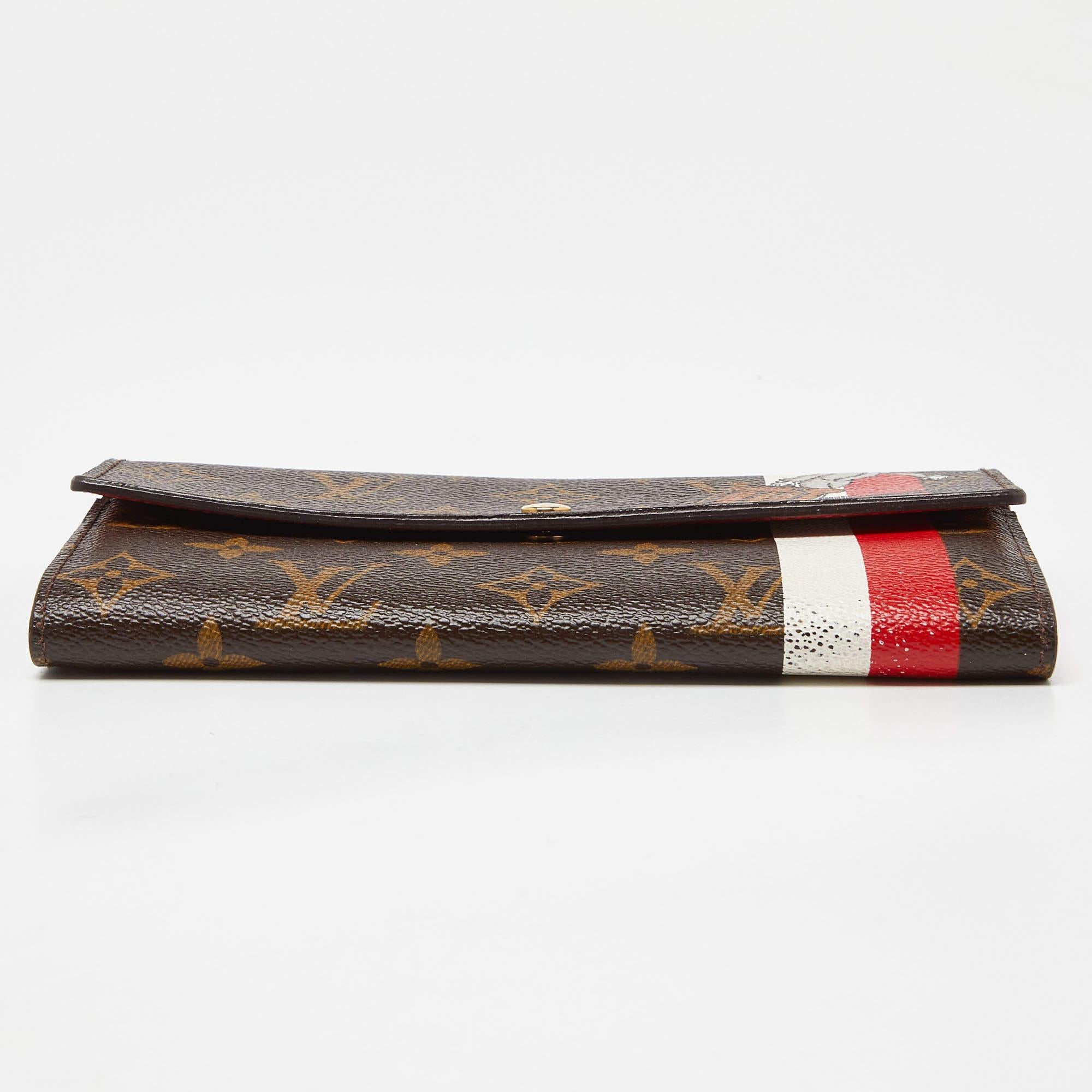 Louis Vuitton Monogram Canvas Limited Edition Groom Sarah Wallet 1