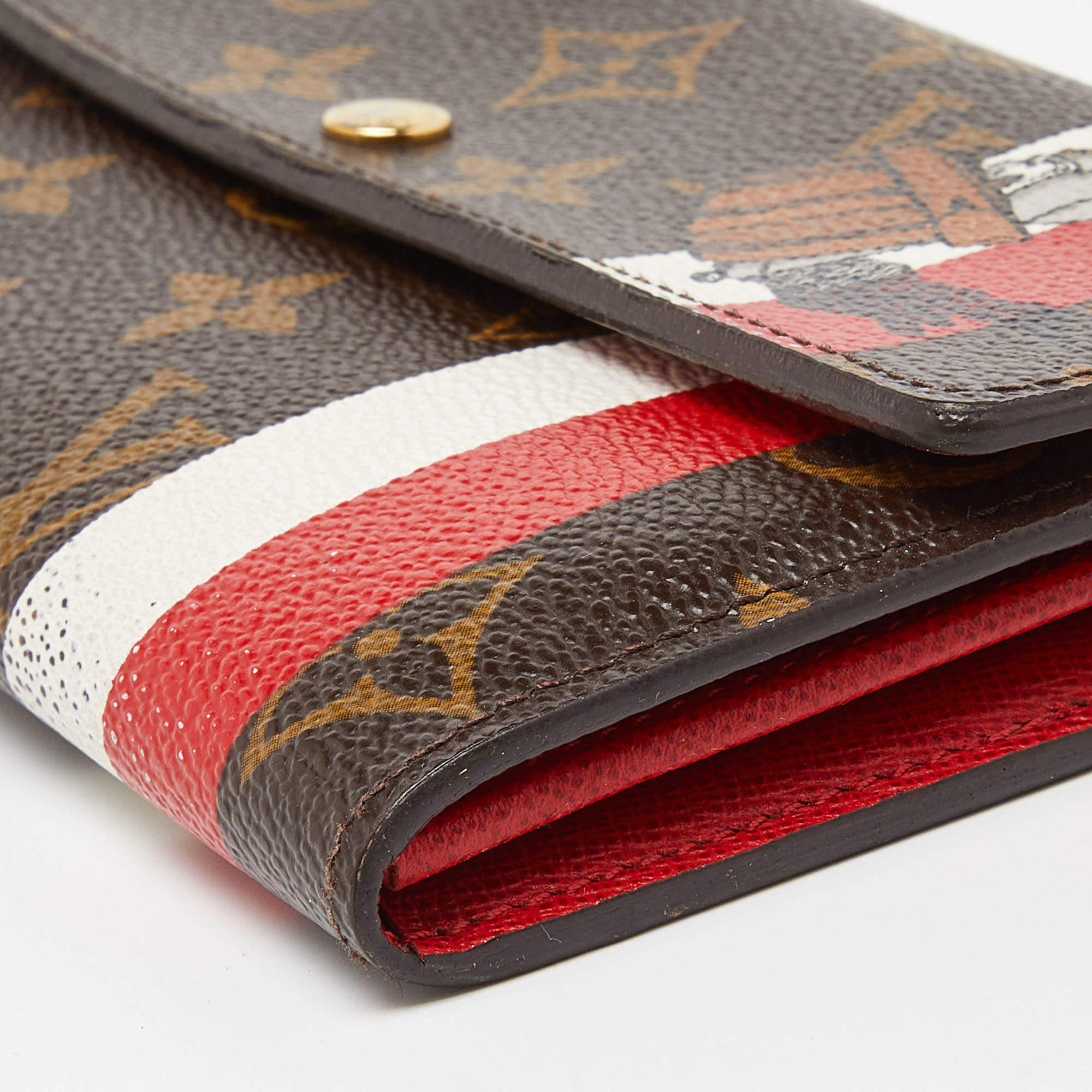 Louis Vuitton Monogram Canvas Limited Edition Groom Sarah Wallet 4