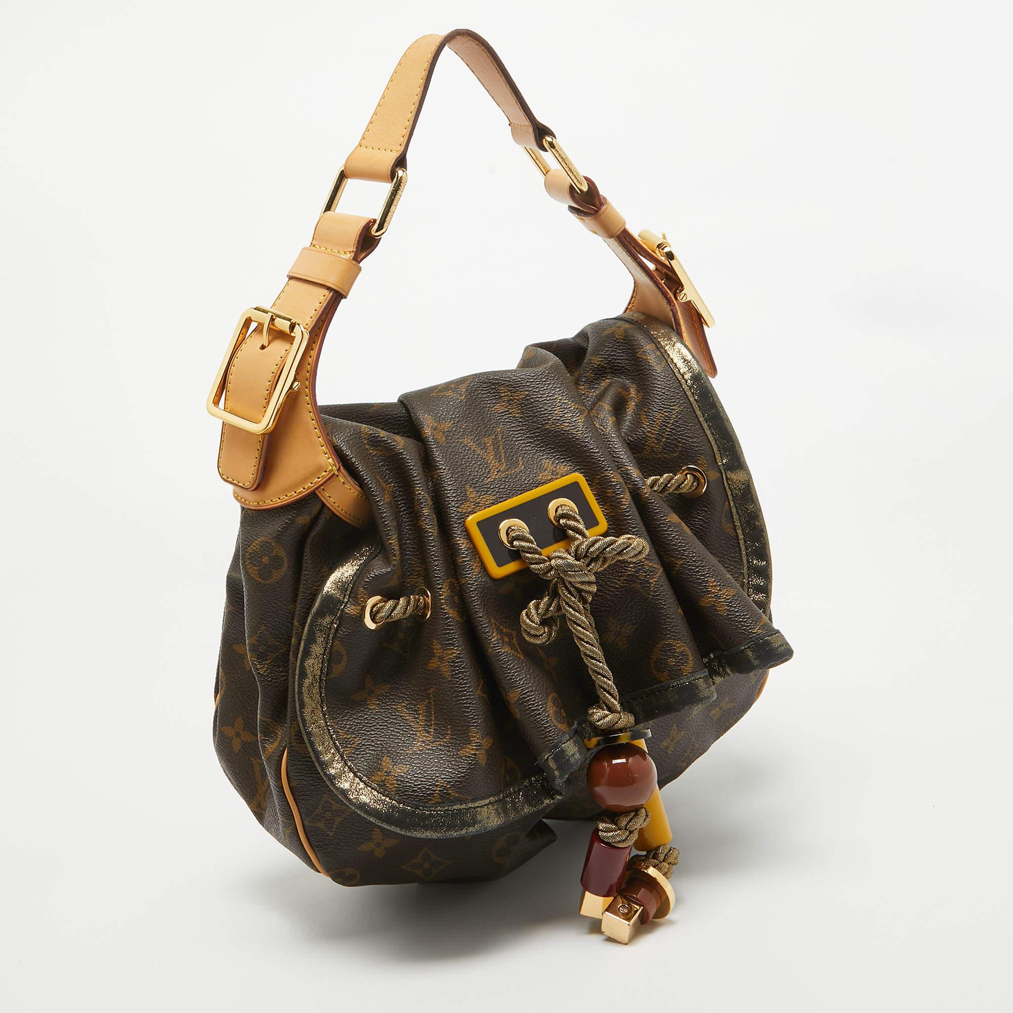 Black Louis Vuitton Monogram Canvas Limited Edition Kalahari PM Bag