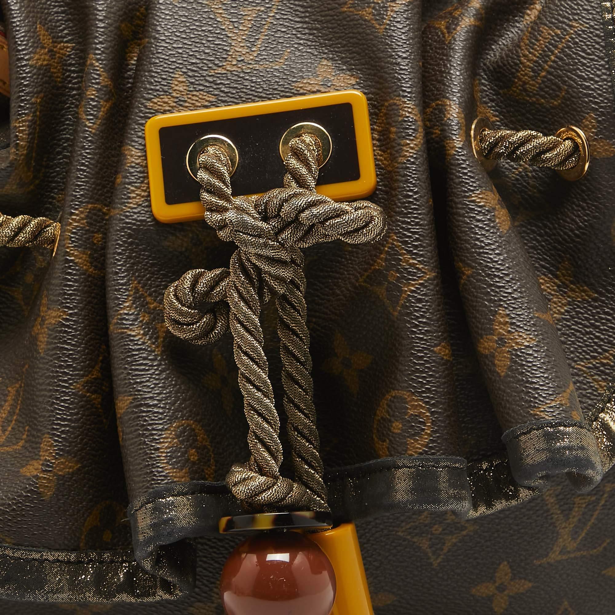 Louis Vuitton Monogram Canvas Limited Edition Kalahari PM Bag 1