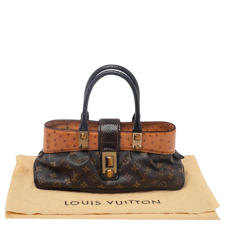 Louis Vuitton Waltz Macha Ostrich Bag at 1stDibs