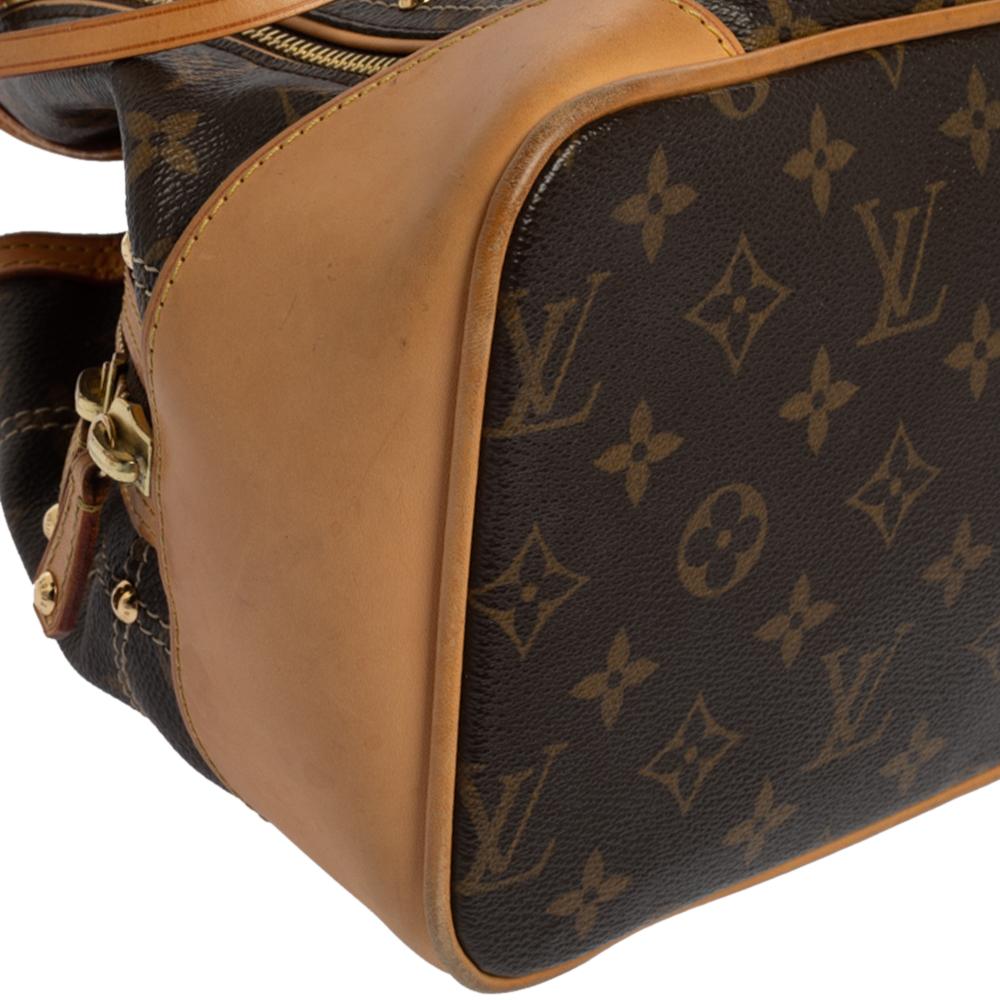 Louis Vuitton Monogram Canvas Limited Edition Riveting Bag 5