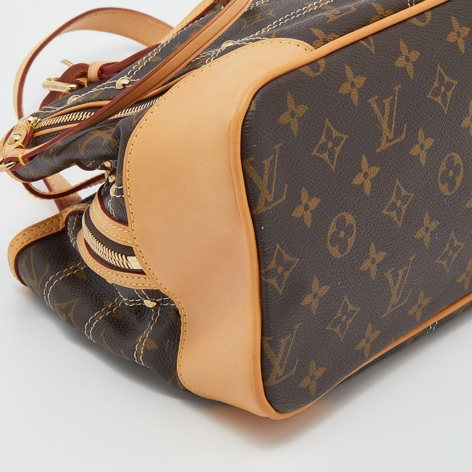 Louis Vuitton Monogram Canvas Limited Edition Riveting Bag 1