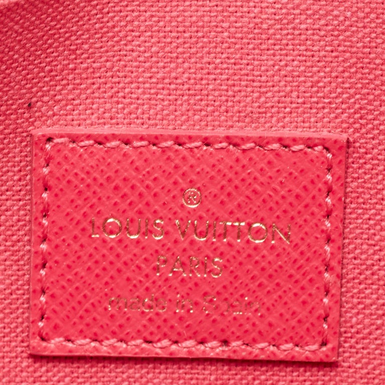 Louis Vuitton Felicie Pochette Limited Edition Vivienne Xmas Monogram  Canvas Brown 1461331