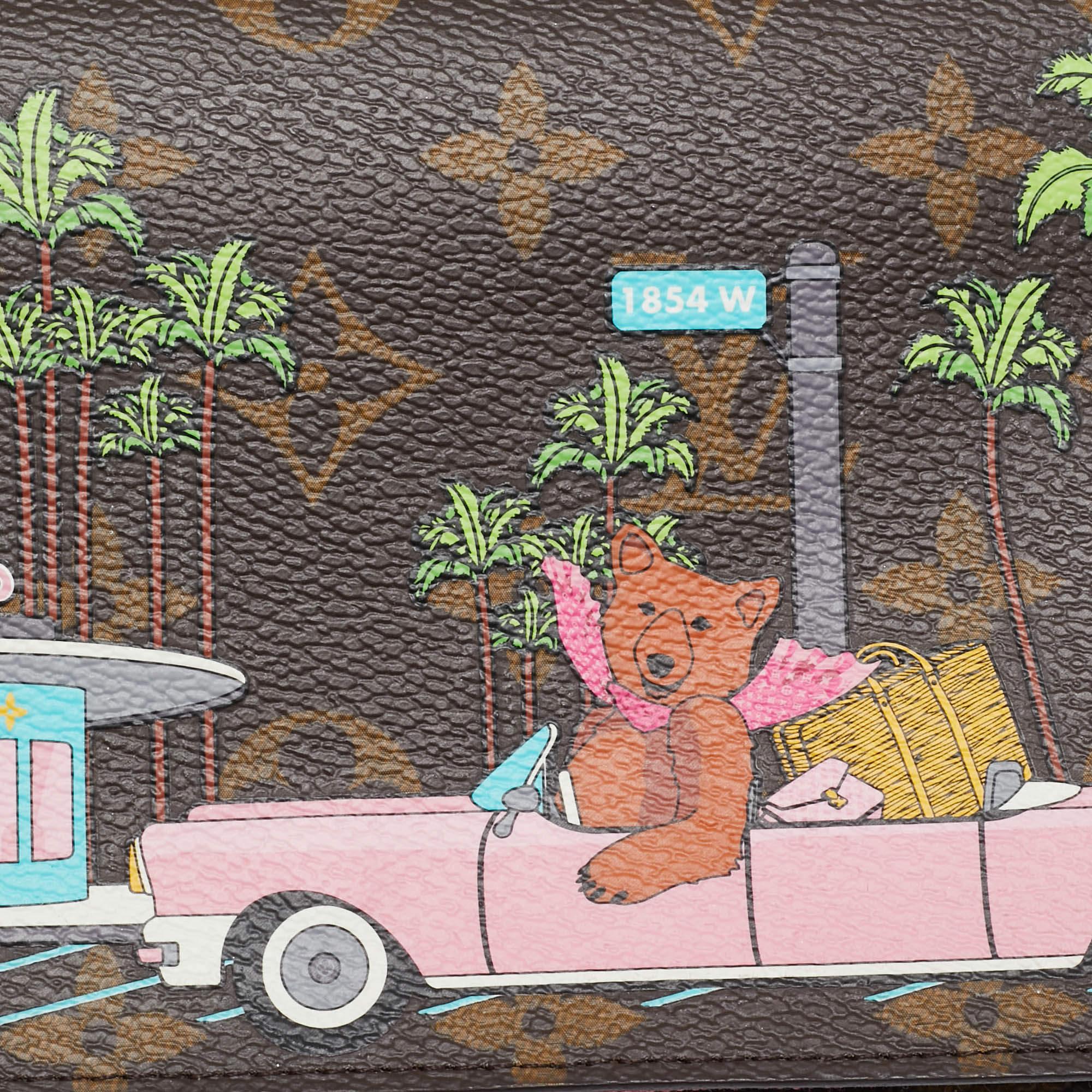 Women's Louis Vuitton Monogram Canvas Limited Edition Vivienne Felicie Pochette Bag