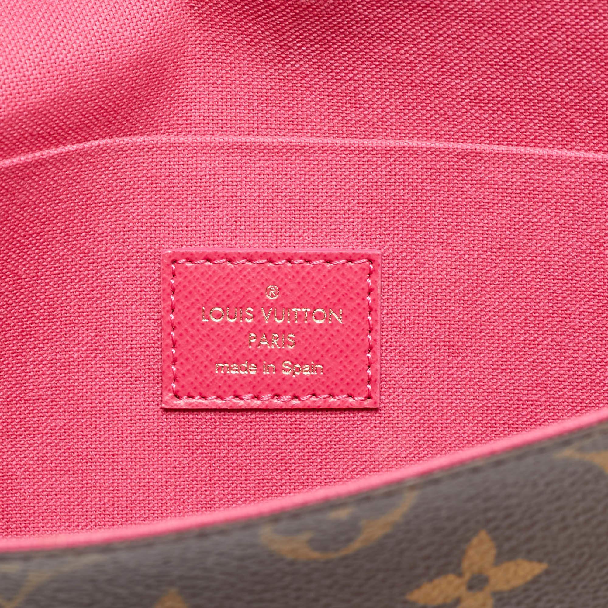 Louis Vuitton Monogram Canvas Limited Edition Vivienne Felicie Pochette Bag 2