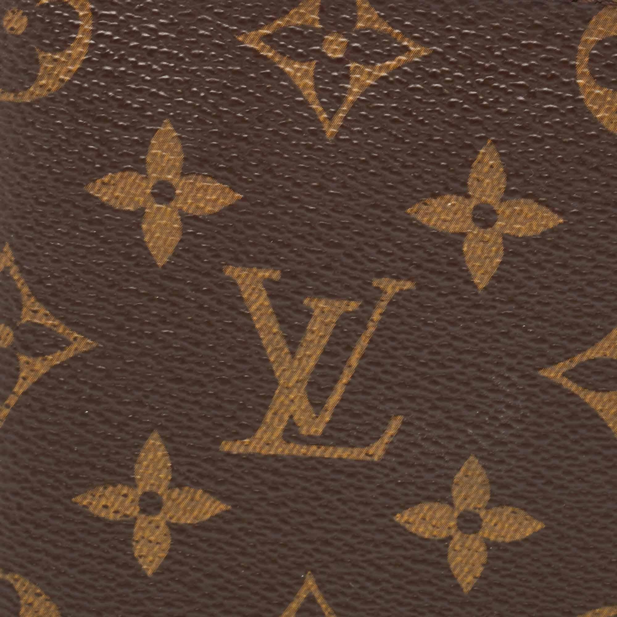 Louis Vuitton Monogram Canvas Long Bifold Wallet 2