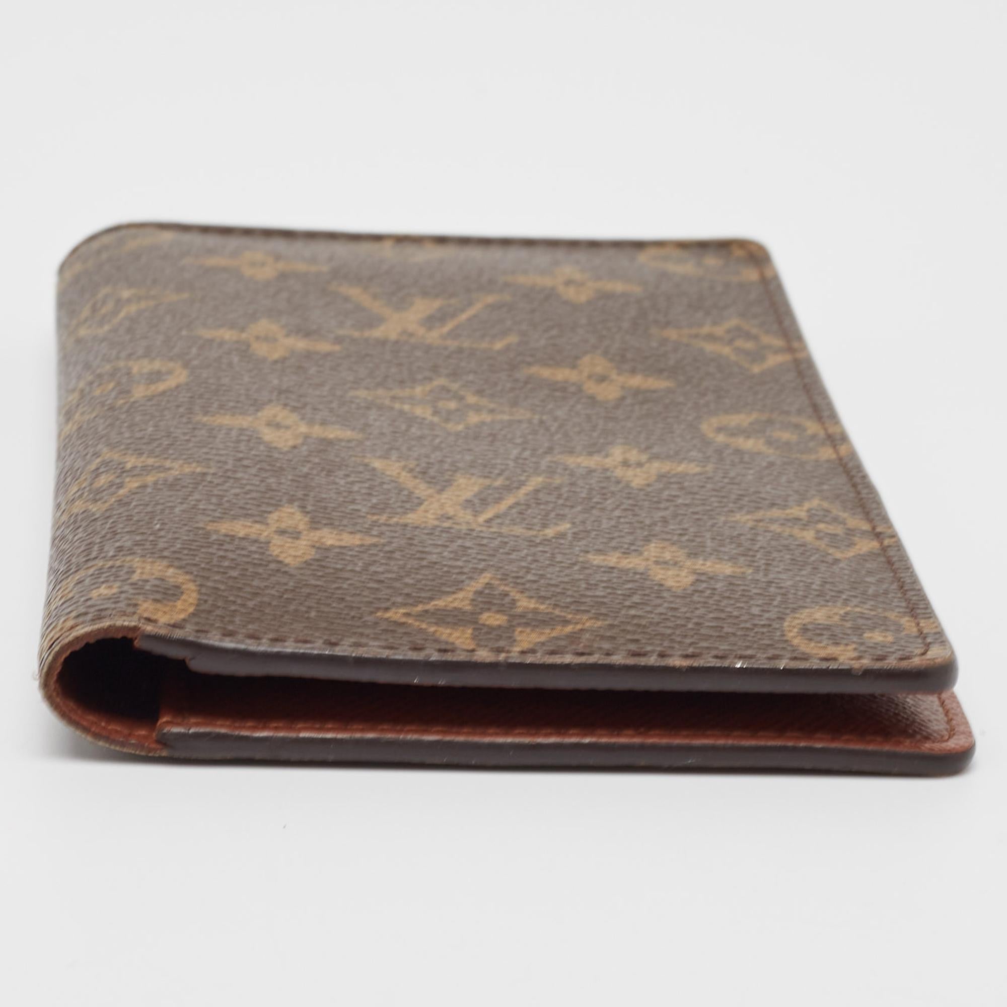 Louis Vuitton Monogram Canvas Long Bifold Wallet 3