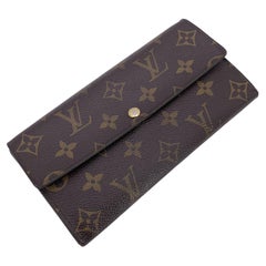 Louis Vuitton Monogram Canvas Long Continental Sarah Wallet