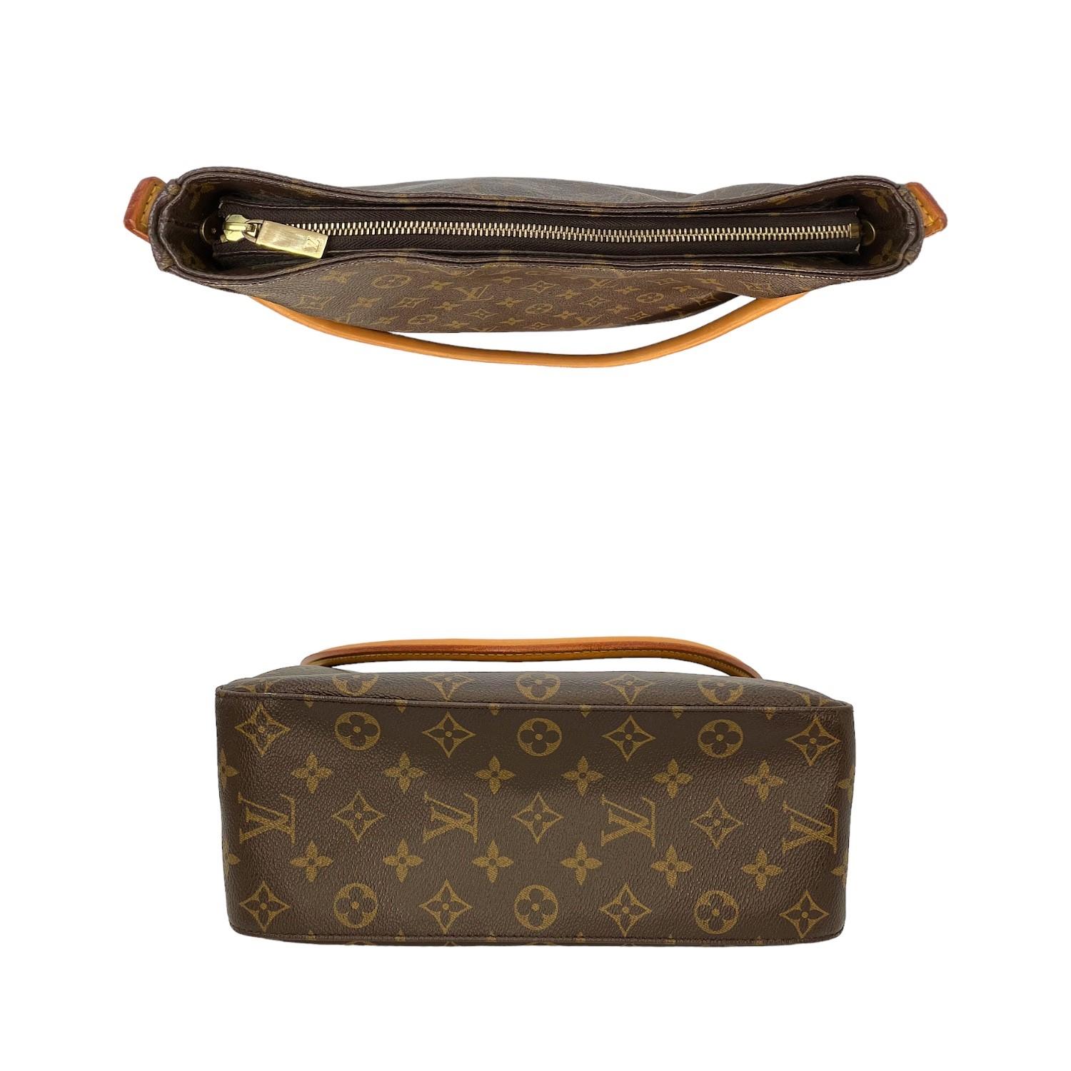 Women's Louis Vuitton Monogram Canvas Looping GM