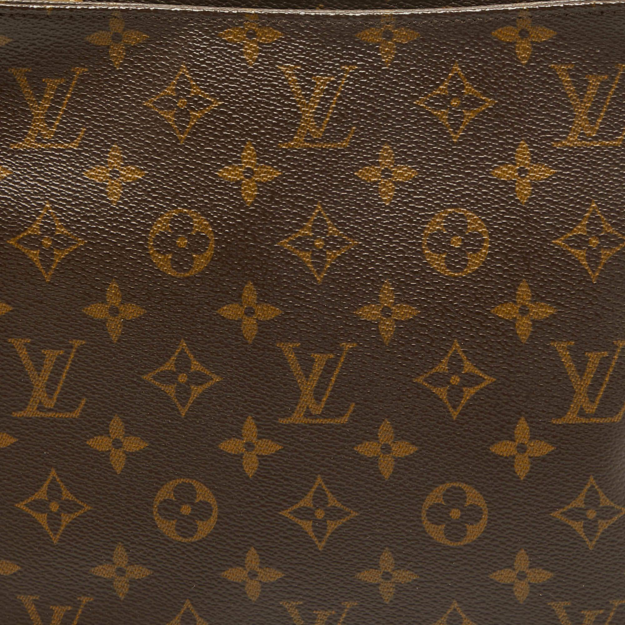 Women's Louis Vuitton Monogram Canvas Looping MM Bag