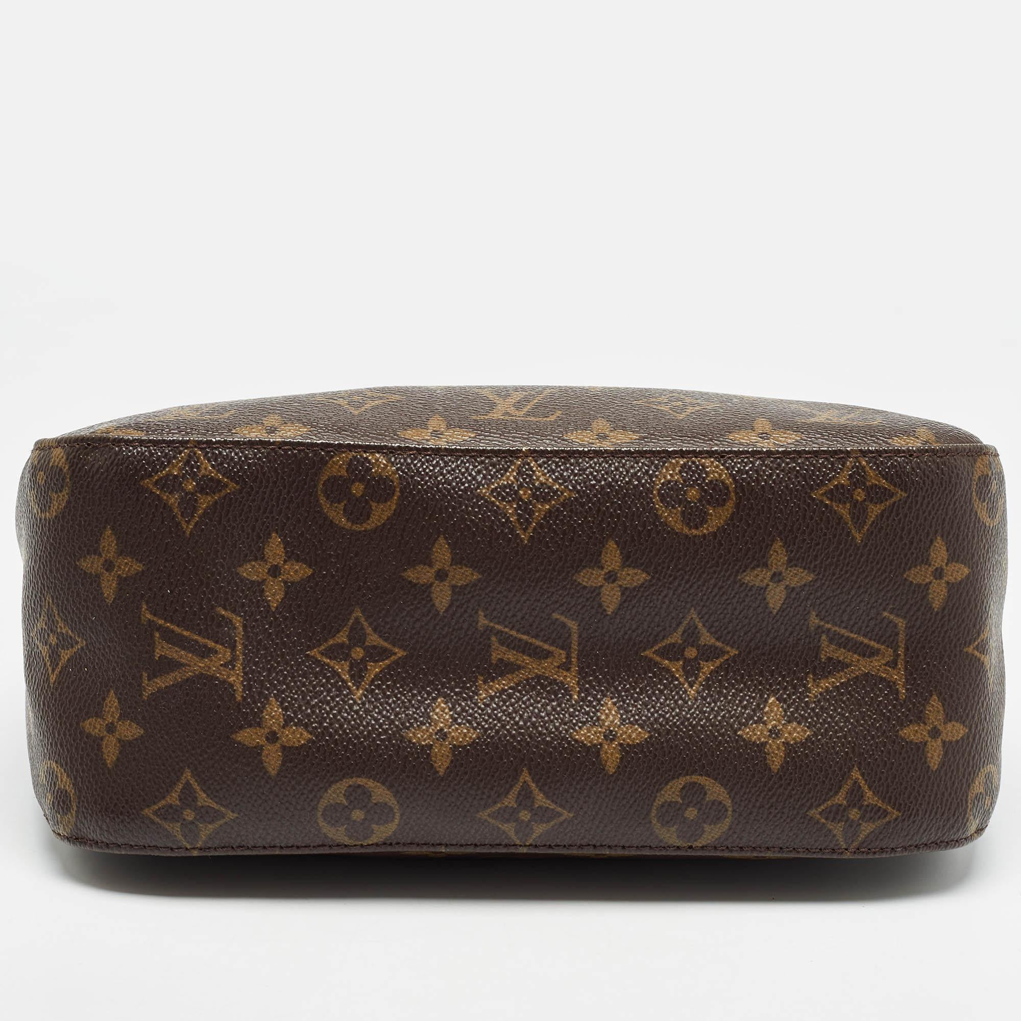 Louis Vuitton Monogram Canvas Looping MM Bag 4