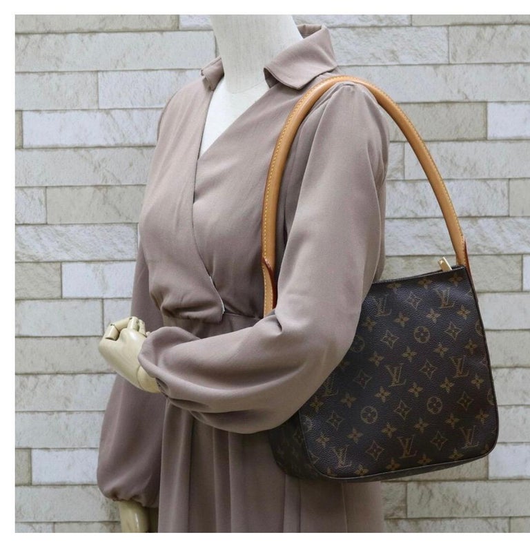 Women's LOUIS VUITTON MONOGRAM CANVAS LOOPING MM Shopping Shoulder Bag, Vintage For Sale