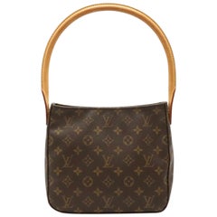 LOUIS VUITTON MONOGRAM CANVAS LOOPING MM Shopping Shoulder Bag, Vintage