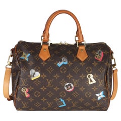 Louis Vuitton Monogram Canvas Love Lock Speedy Bandouliere 30