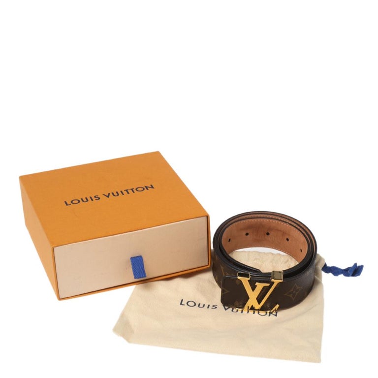 Louis Vuitton Monogram Canvas Initiales Belt - Size 34 / 85 (SHF-eTmAOY)
