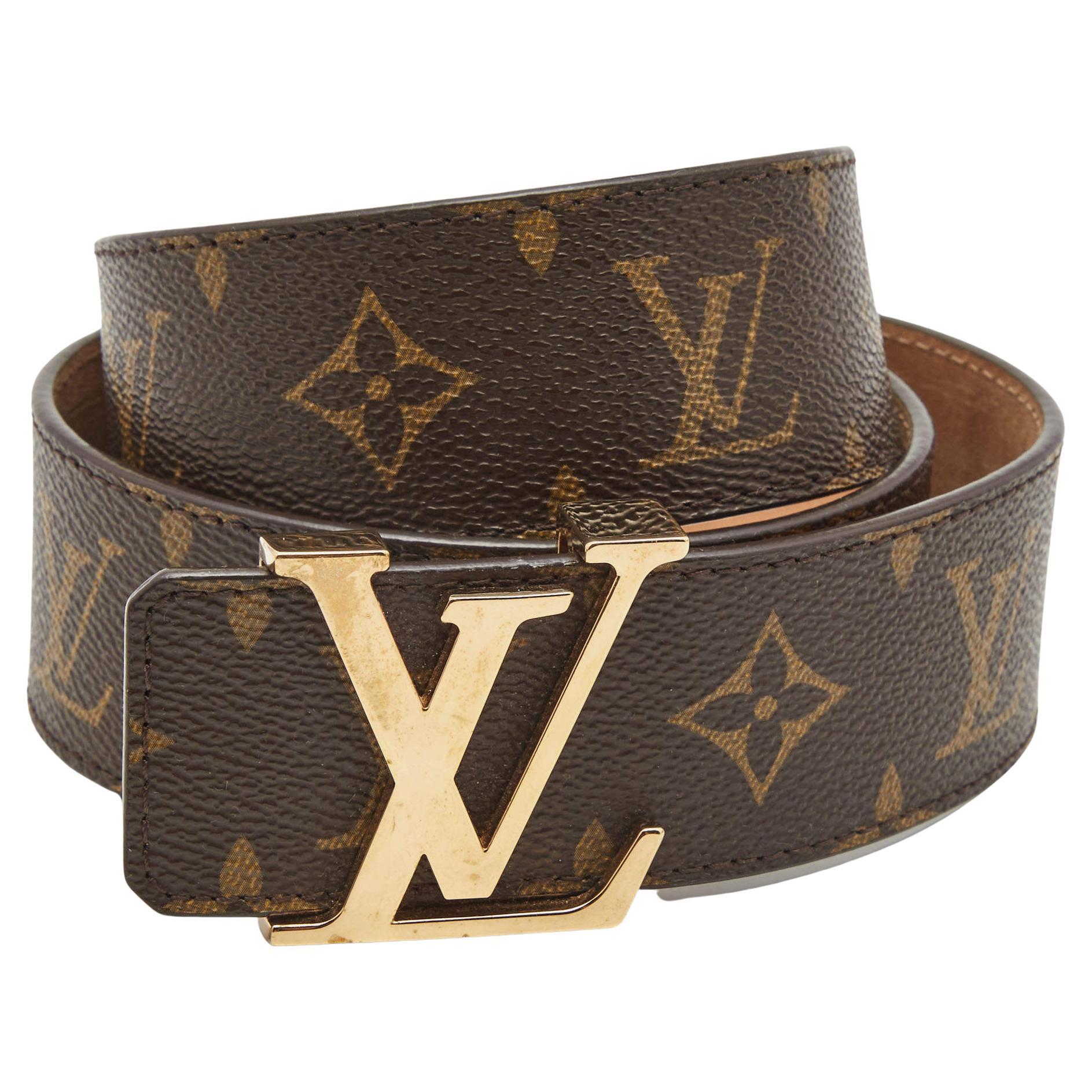 Louis Vuitton Monogram Belt - 68 For Sale on 1stDibs