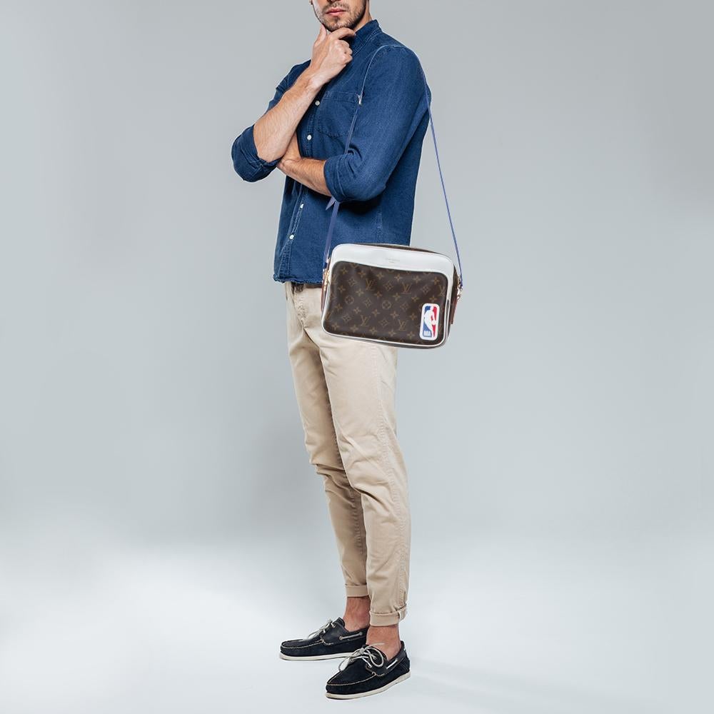 Nero Louis Vuitton Monogram Canvas LVXNBA Nil Borsa messenger