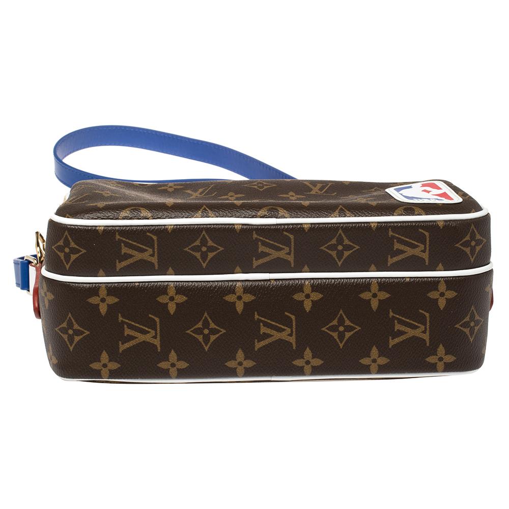 Uomo Louis Vuitton Monogram Canvas LVXNBA Nil Borsa messenger