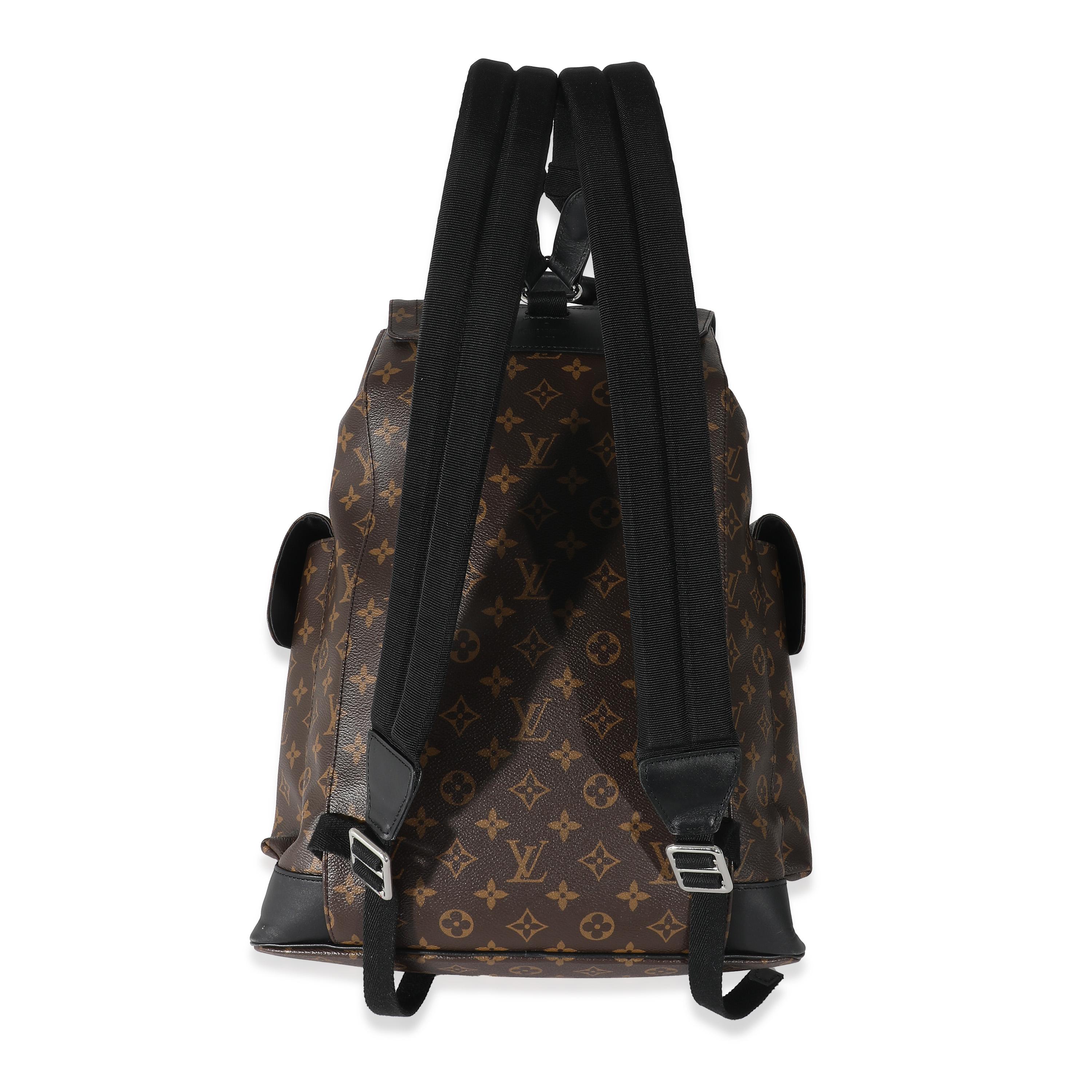Listing Title: Louis Vuitton Monogram Canvas Macassar Christopher Backpack
SKU: 134313
Condition: Pre-owned 
Handbag Condition: Very Good
Condition Comments: Item is in very good condition with minor signs of wear. Exterior scuffing, marks and
