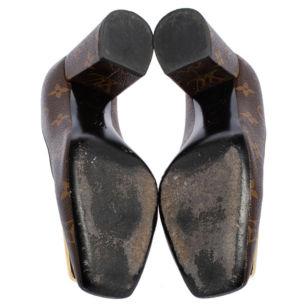 louis vuitton signature pump