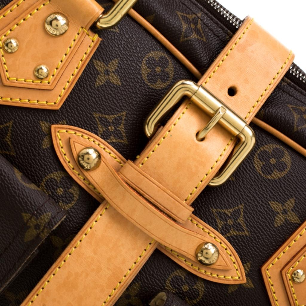 Louis Vuitton Monogram Canvas Manhattan GM Bag In Good Condition In Dubai, Al Qouz 2