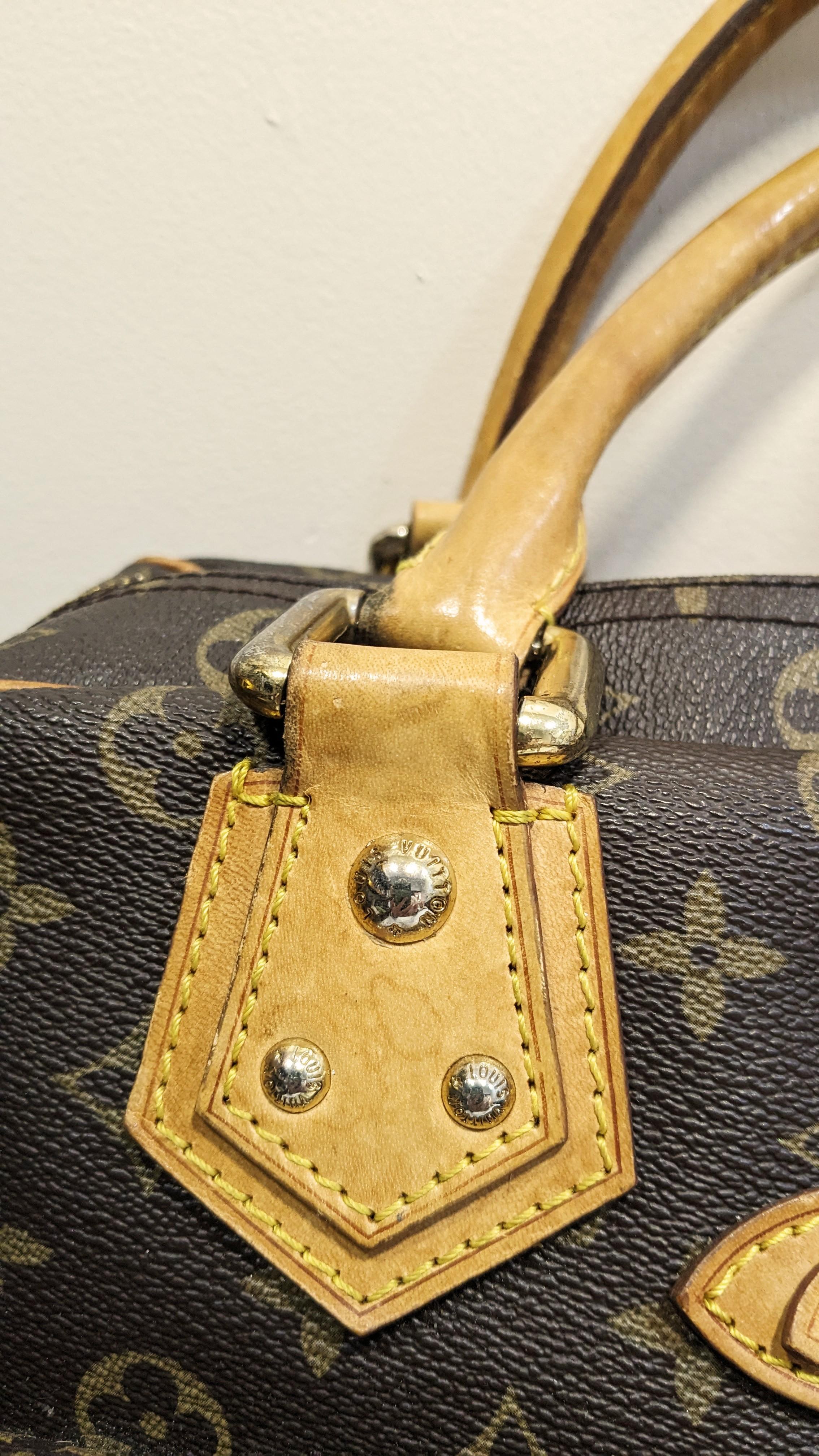 Louis Vuitton Monogram Canvas Manhattan GM Bag For Sale 2