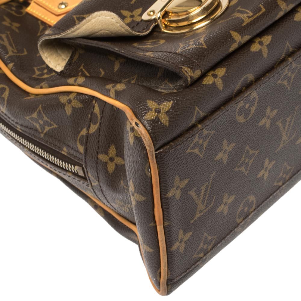 Louis Vuitton Monogram Canvas Manhattan GM Bag 2