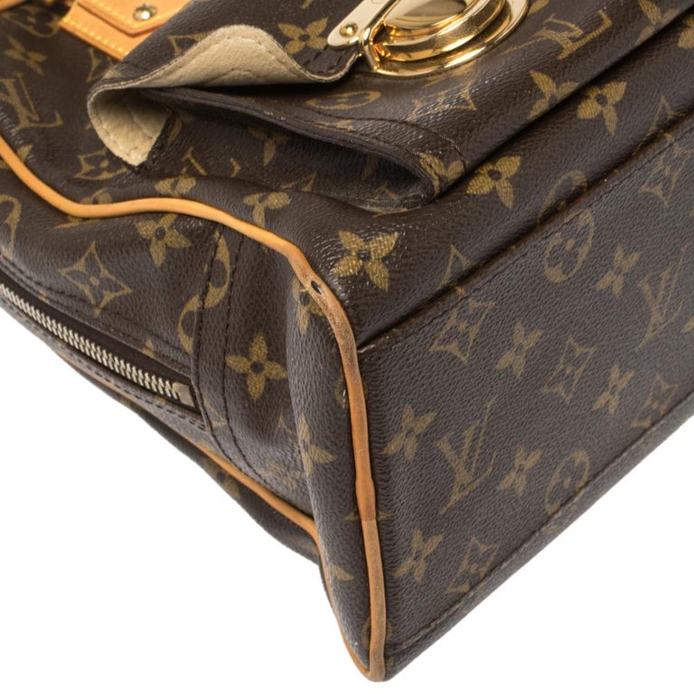 Louis Vuitton Manhattan GM Monogram Top Handle Bag For Sale at 1stDibs