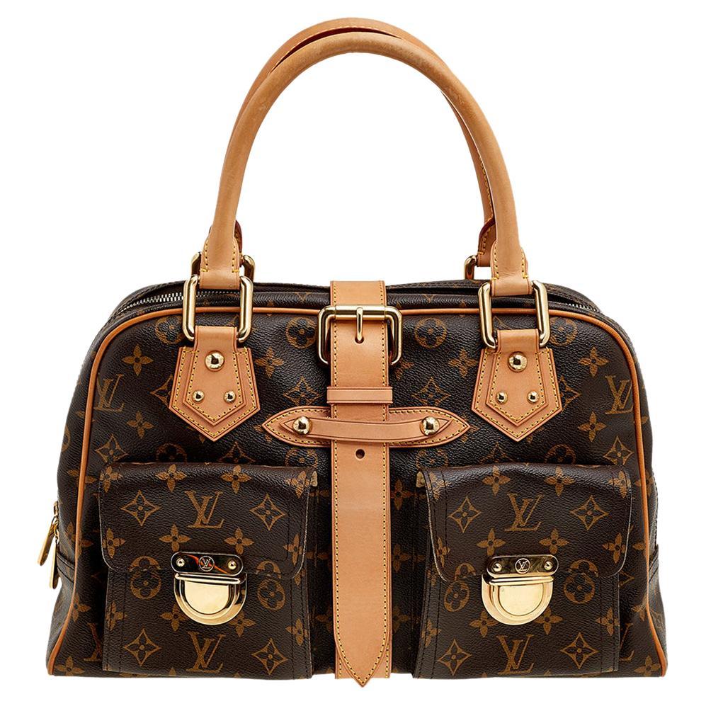 Louis Vuitton Monogram Canvas Manhattan GM Bag