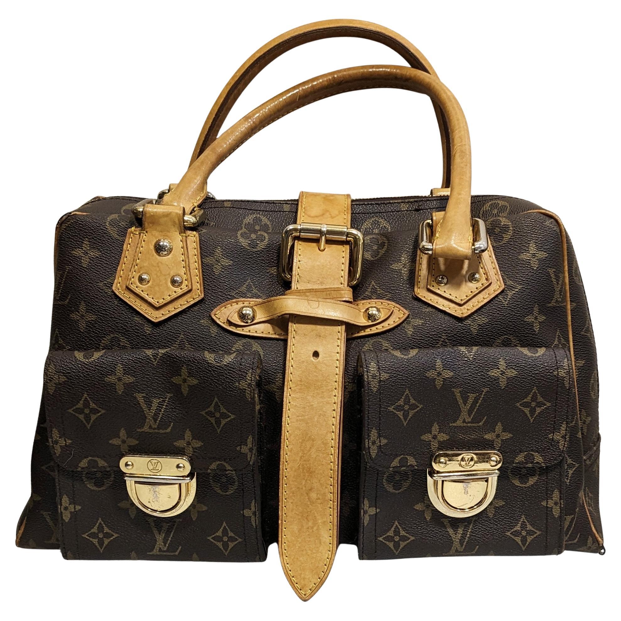 Louis Vuitton Monogram Canvas Manhattan GM Bag
