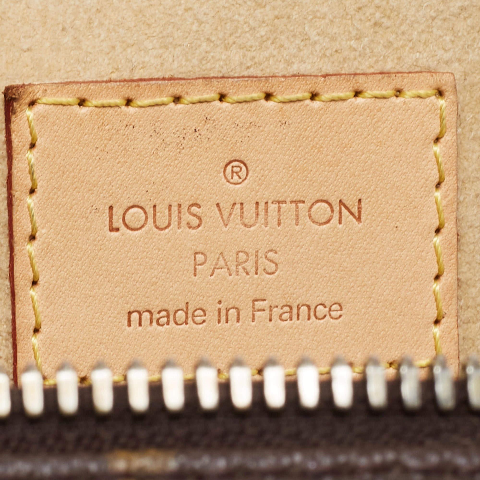 Louis Vuitton Monogram Canvas Manhattan PM Bag 16
