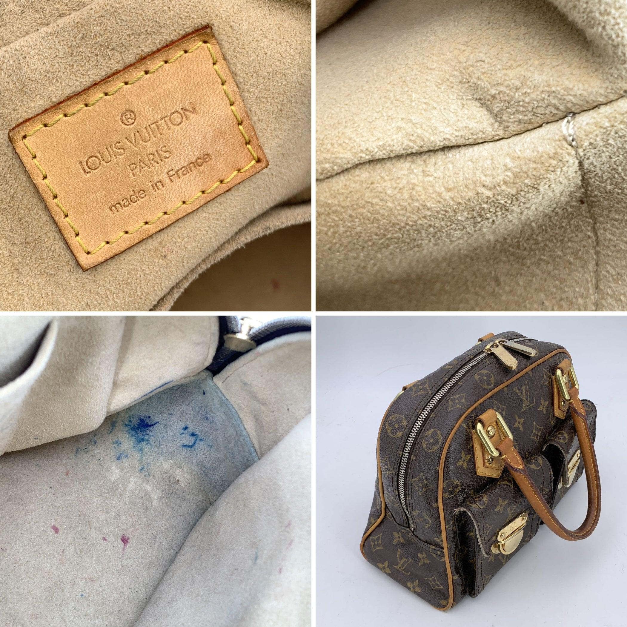 Donna Louis Vuitton Monogram Canvas Manhattan PM Borsa a cartella in vendita