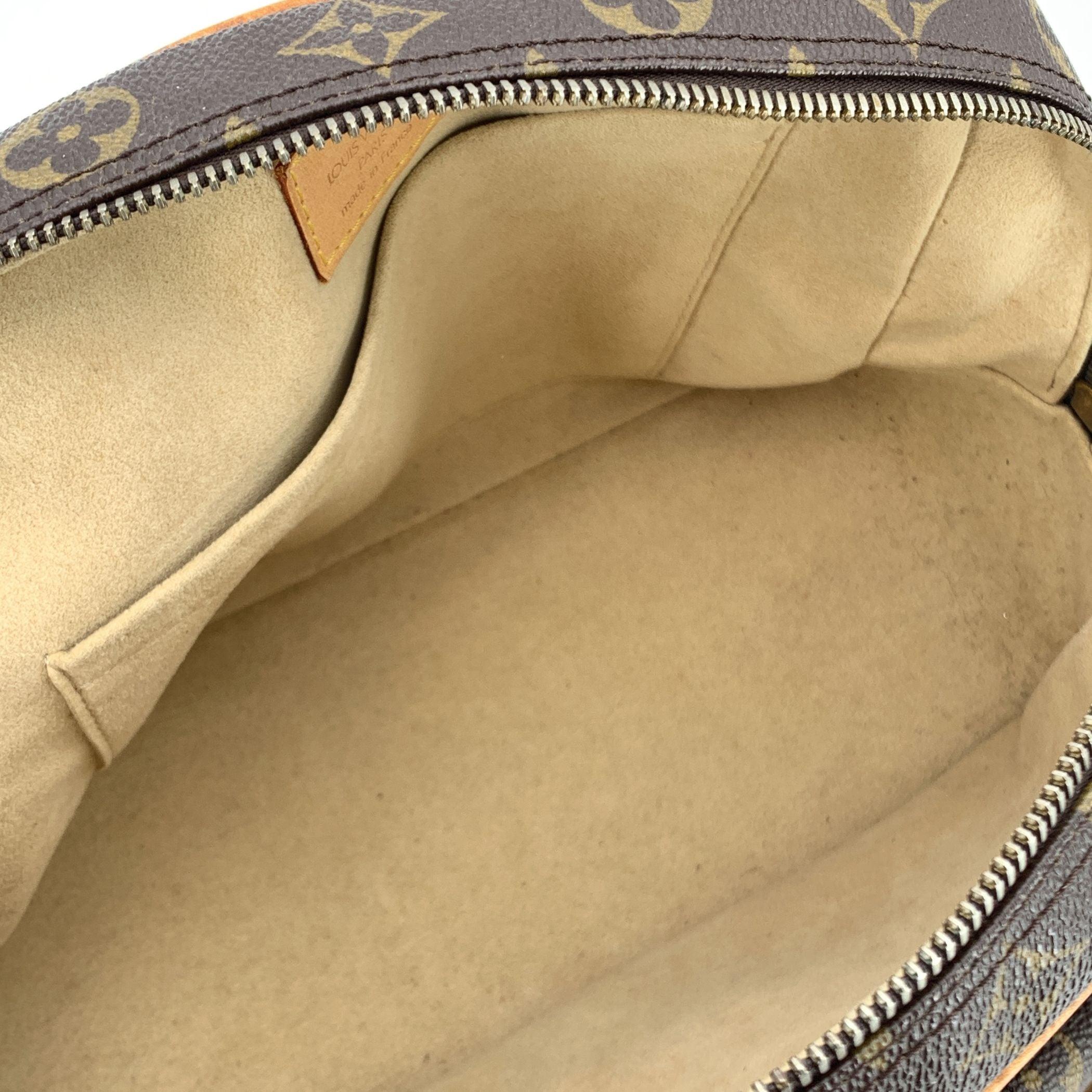 Women's Louis Vuitton Monogram Canvas Manhattan PM Satchel Bag Handbag
