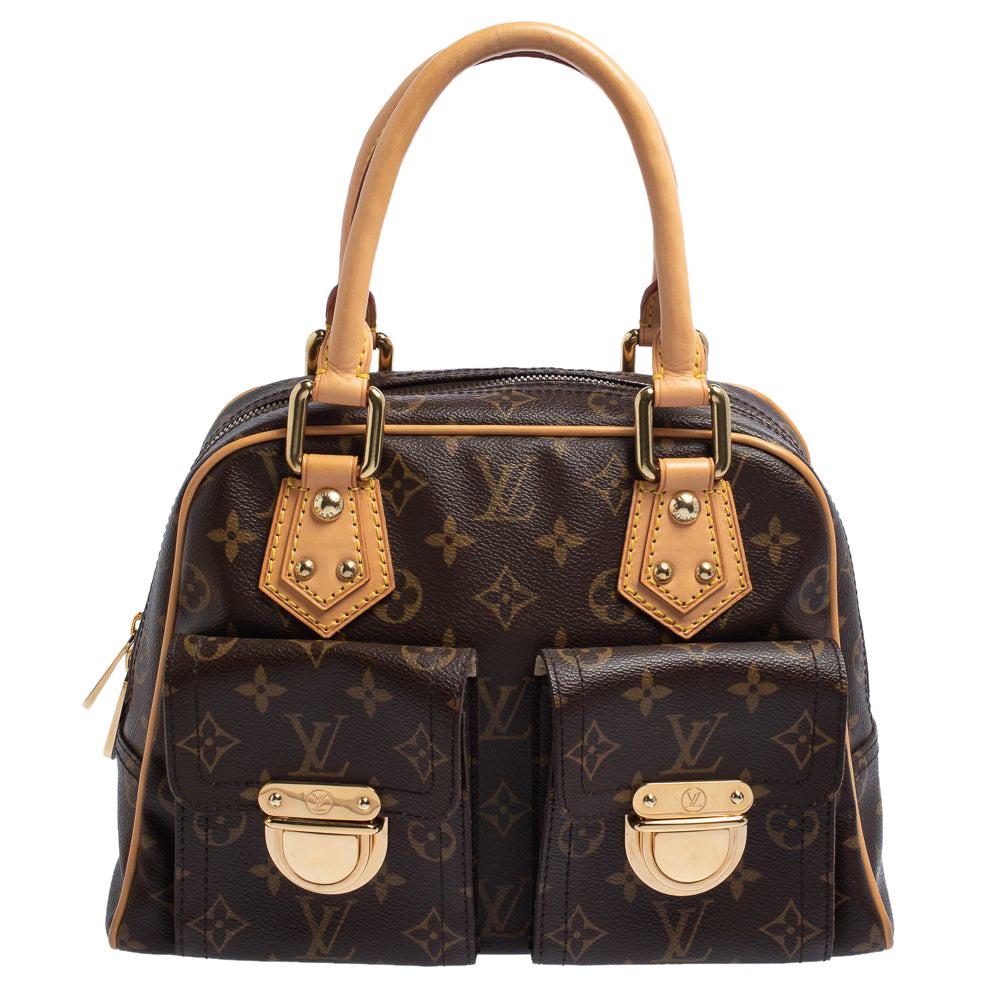 Louis Vuitton Monogram Canvas Manhattan PM Satchel