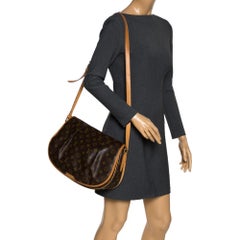Louis Vuitton Monogram Canvas Menilmontant MM Bag
