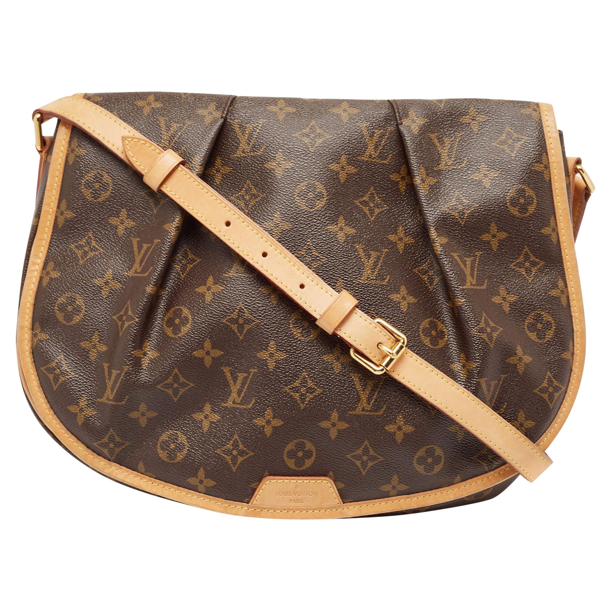 Louis Vuitton Monogram Canvas Menilmontant MM Bag