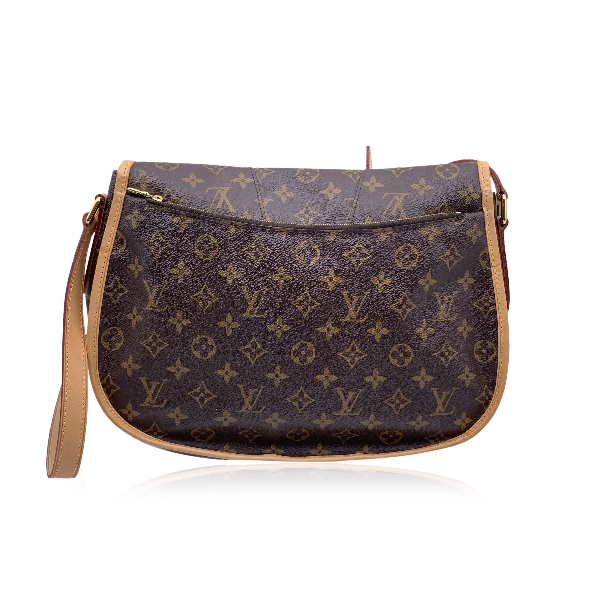 Black Louis Vuitton Monogram Canvas Menilmontant MM Crossbody Bag For Sale