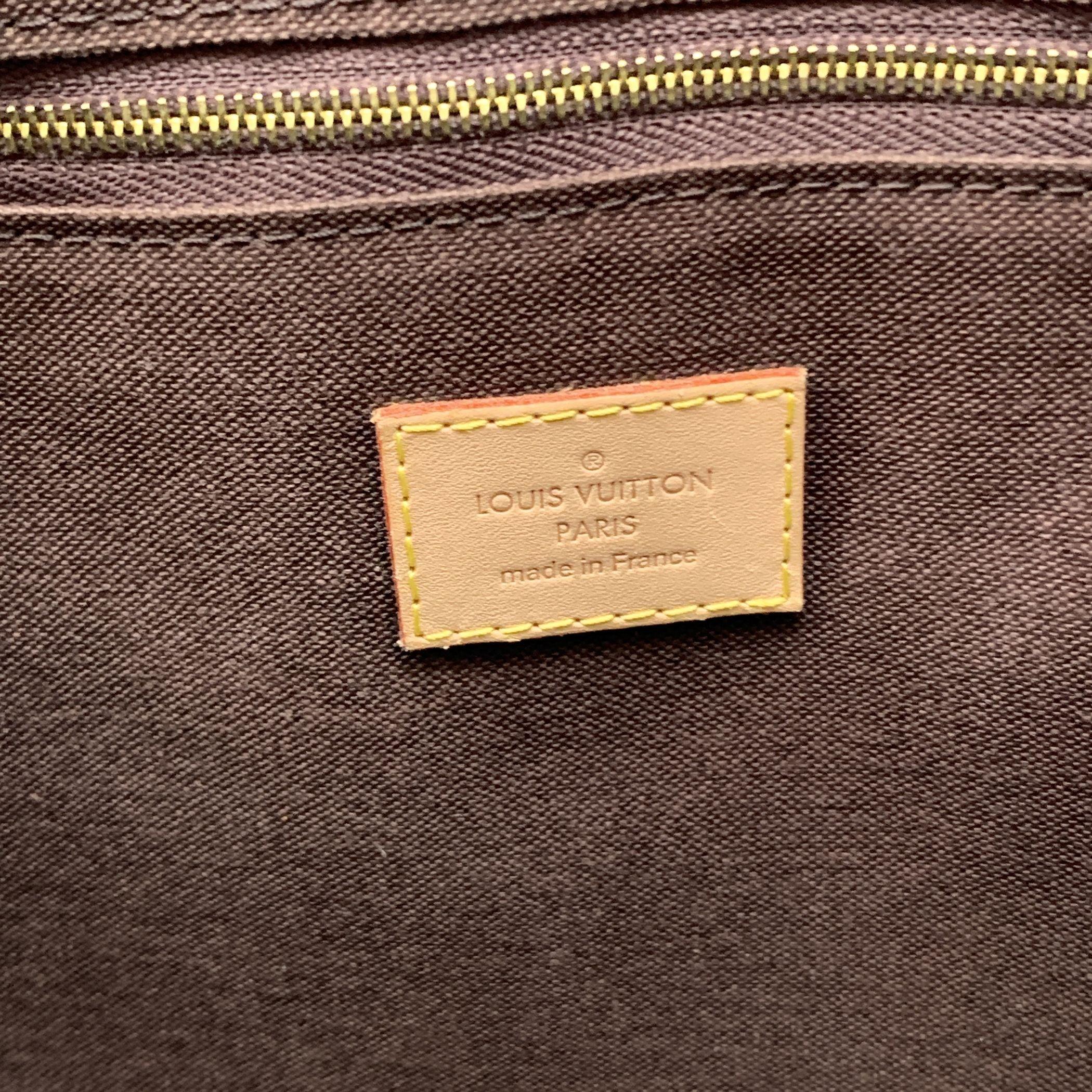 Louis Vuitton Monogram Canvas Menilmontant MM Crossbody Bag For Sale 2