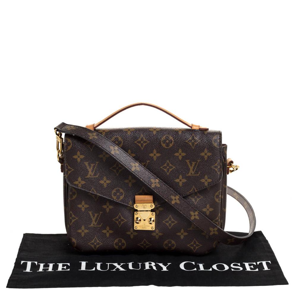 Louis Vuitton Monogram Canvas Metis Pochette Bag 7