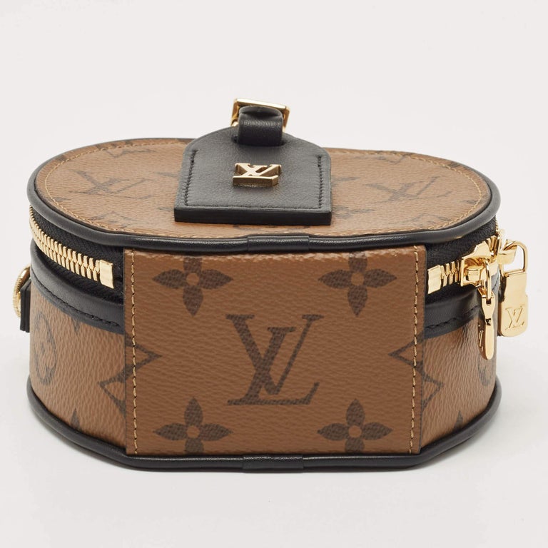 Louis Vuitton Monogram Canvas Mini Boite Chapeau Bag For Sale at