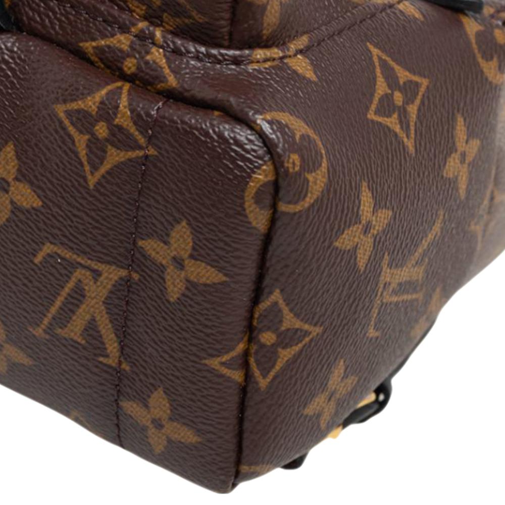 Louis Vuitton Monogram Canvas Mini Palm Springs Backpack 4