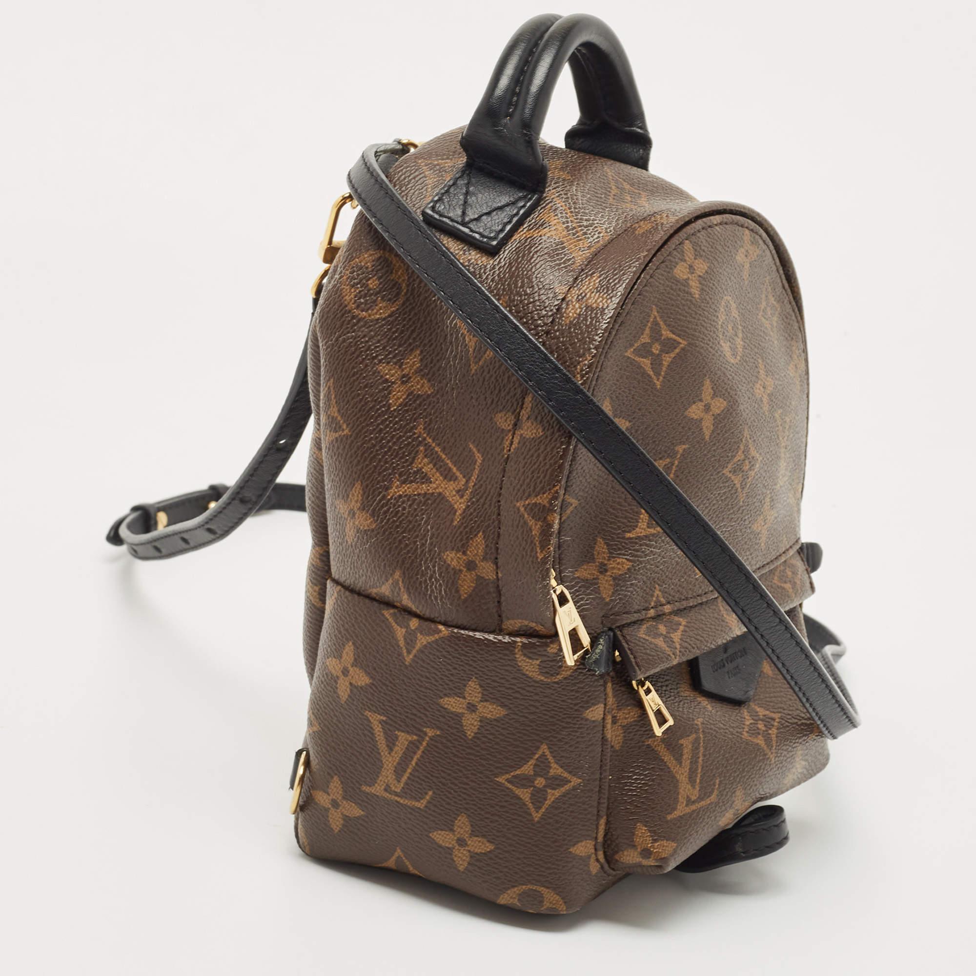 Trust this LV Mini Palm Springs backpack to be light, durable, and comfortable to carry. It is crafted beautifully using the best materials to be a durable style ally.

