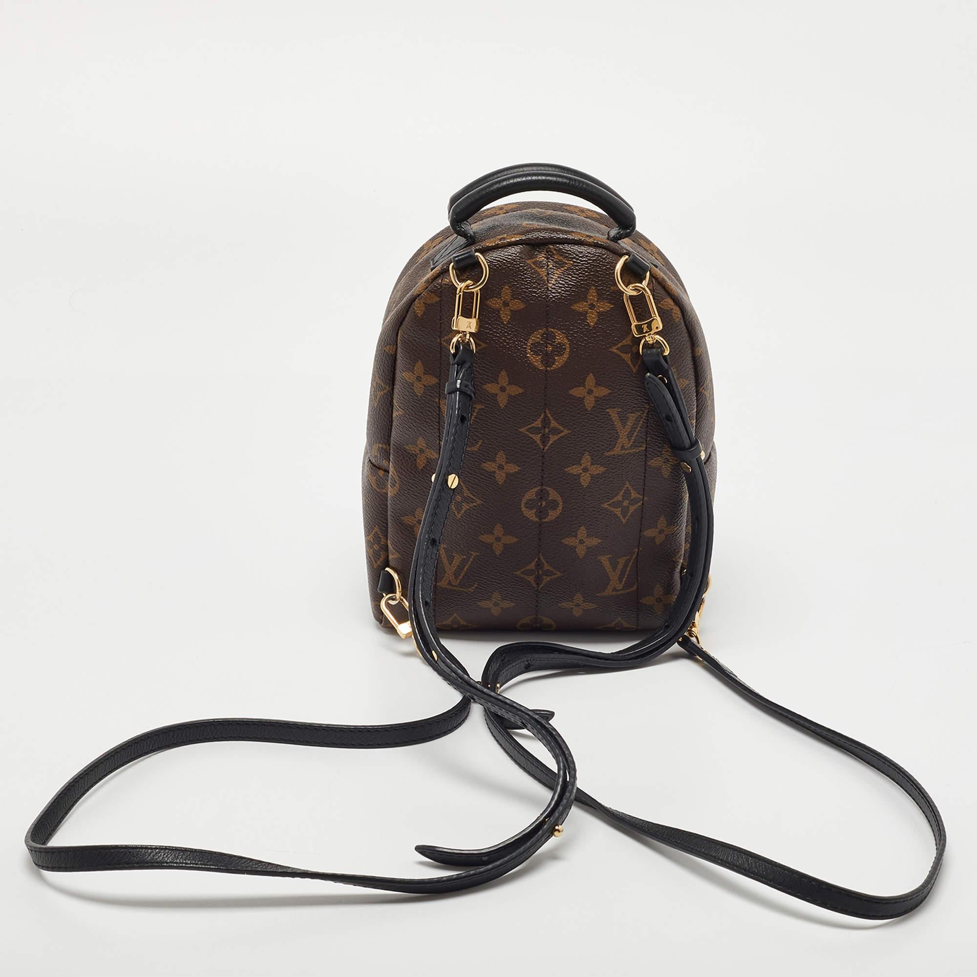 Ce sac à dos LV Mini Palm Springs est léger, durable et agréable à porter. Il est magnifiquement fabriqué à l'aide des meilleurs matériaux pour être un allié de style durable.

Comprend : Sac à poussière original, boîte originale, livret