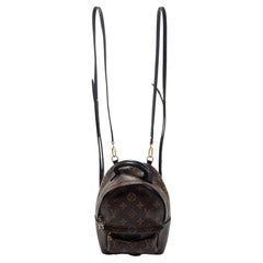 Louis Vuitton - Mini sac à dos Palm Springs en toile avec monogramme