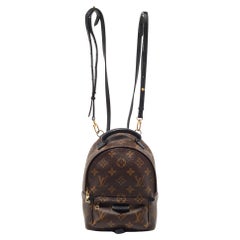 Used Louis Vuitton Monogram Canvas Mini Palm Springs Backpack